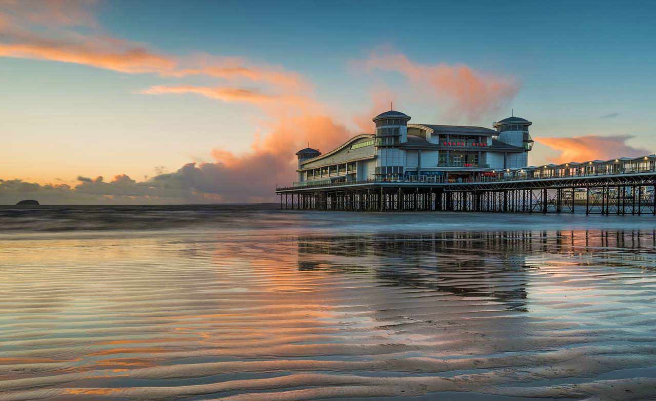 The grand pier at weston